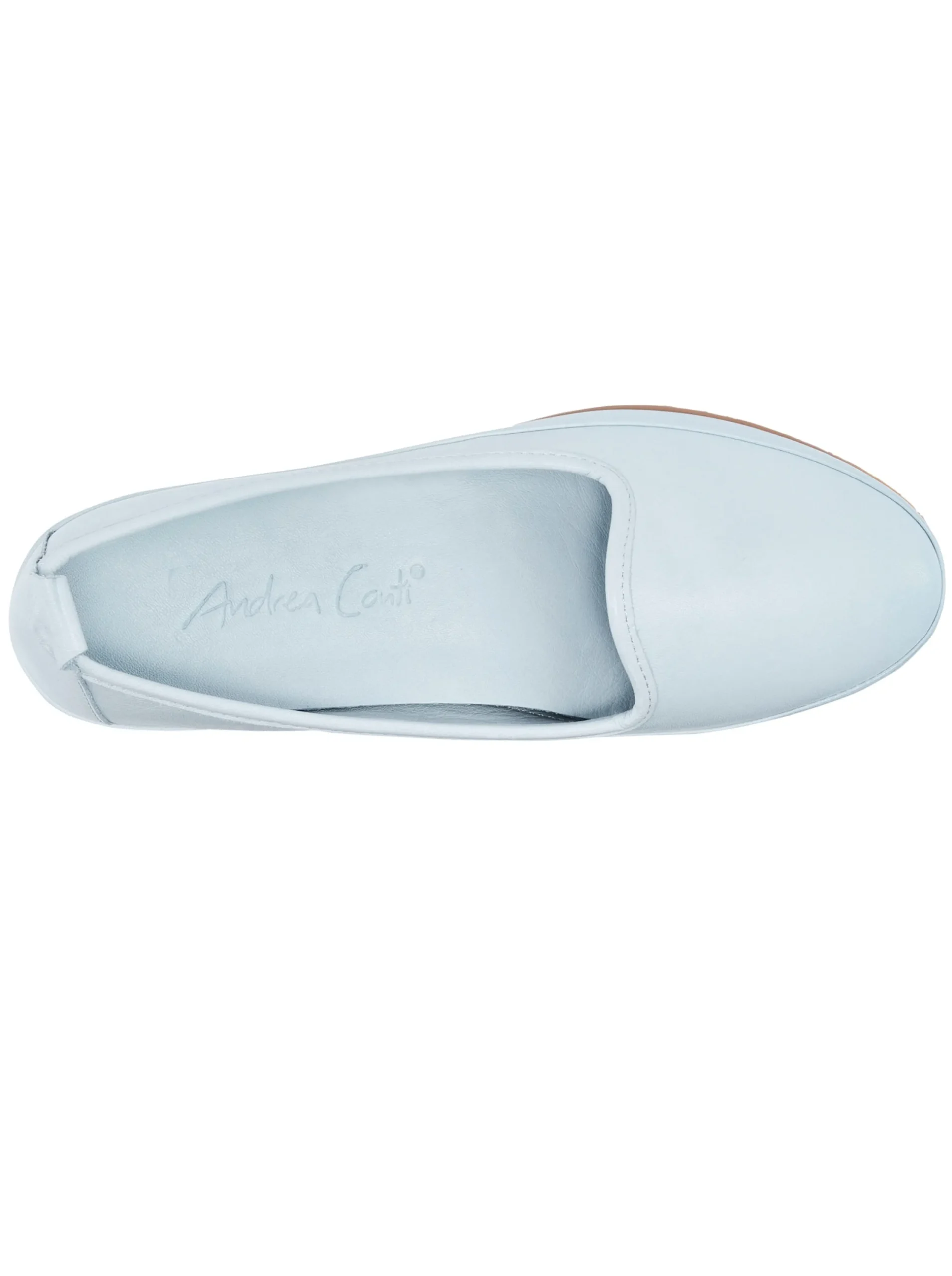 Mokassins & Slippers|Andrea Conti Slipper hellblau