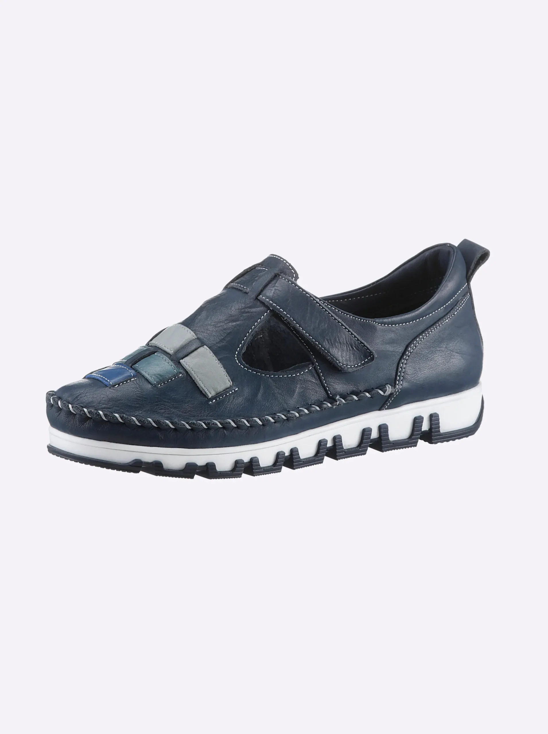 Mokassins & Slippers|Gemini Slipper dunkelblau