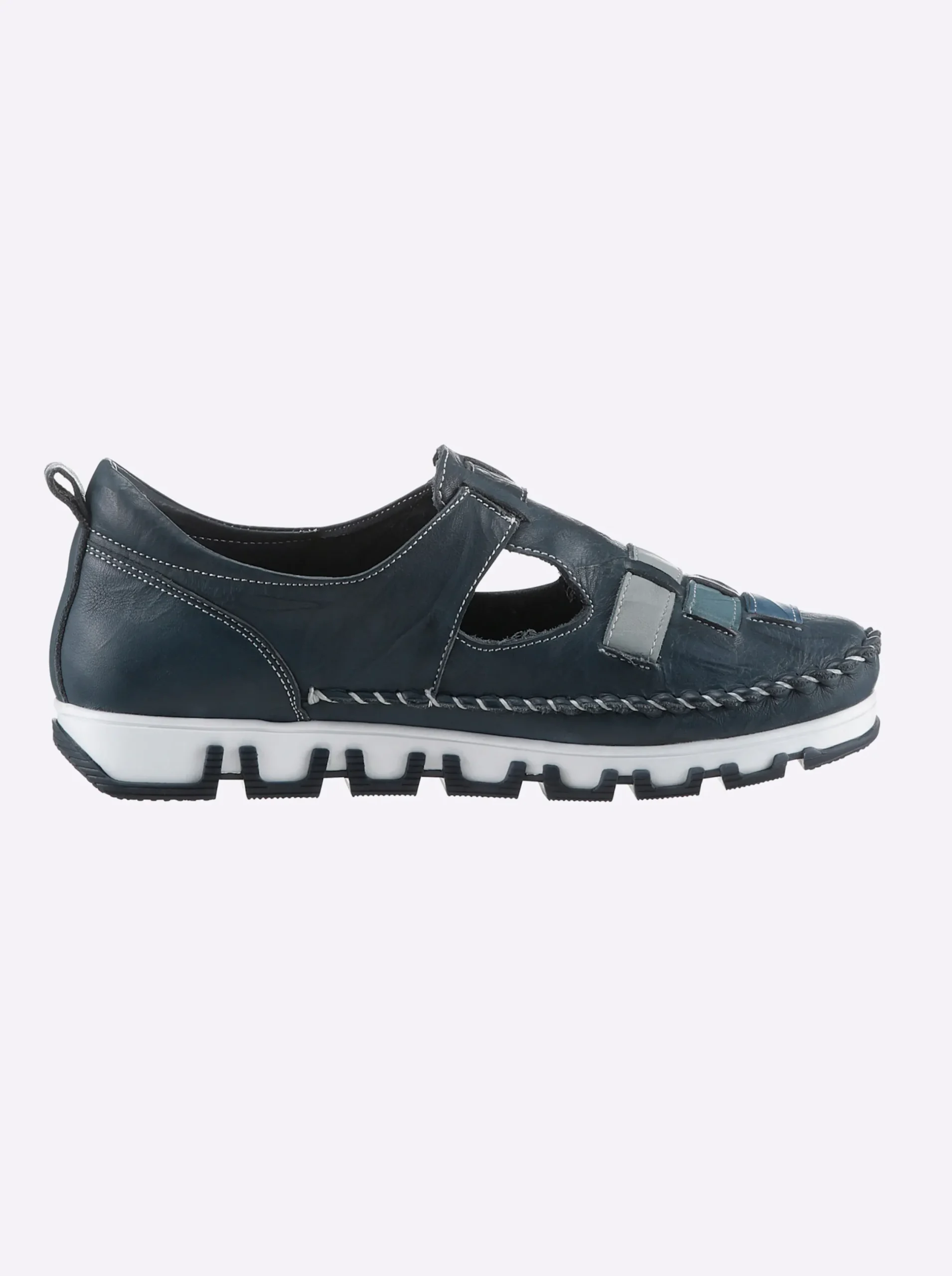 Mokassins & Slippers|Gemini Slipper dunkelblau