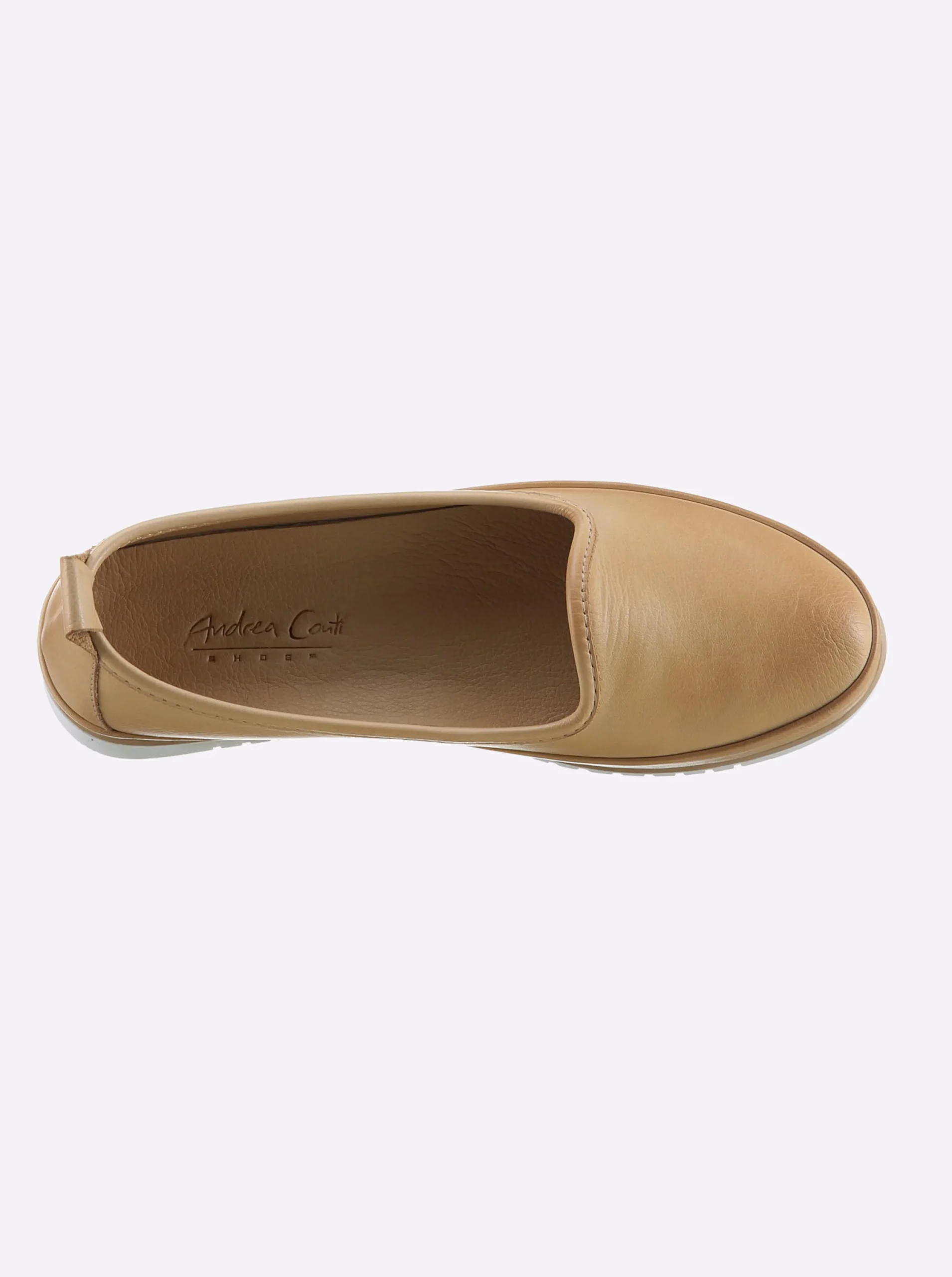 Mokassins & Slippers|Andrea Conti Slipper camel