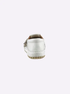 Mokassins & Slippers|Gemini Slipper weiß