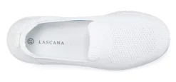 Mokassins & Slippers|LASCANA Slipper weiß