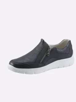 Mokassins & Slippers|Waldläufer Slipper nachtblau