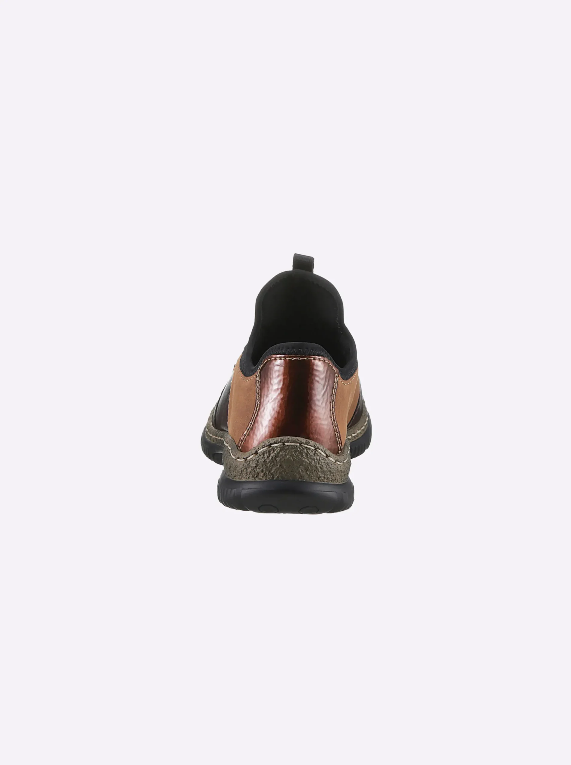 Mokassins & Slippers|Rieker Slipper braun