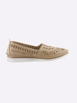 Mokassins & Slippers|Andrea Conti Slipper beige