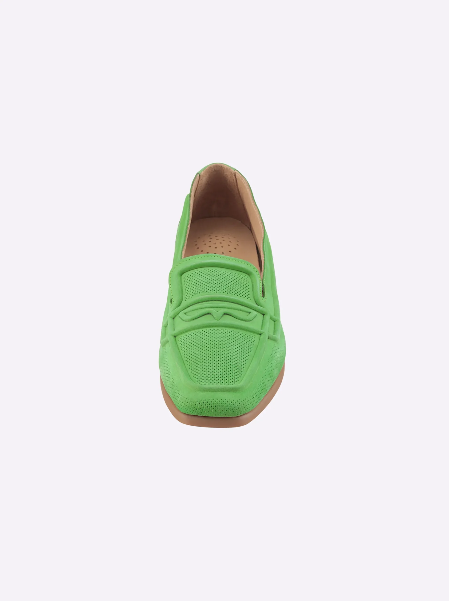Mokassins & Slippers|Andrea Conti Slipper grasgrün