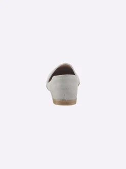 Mokassins & Slippers|heine Slipper hellgrau