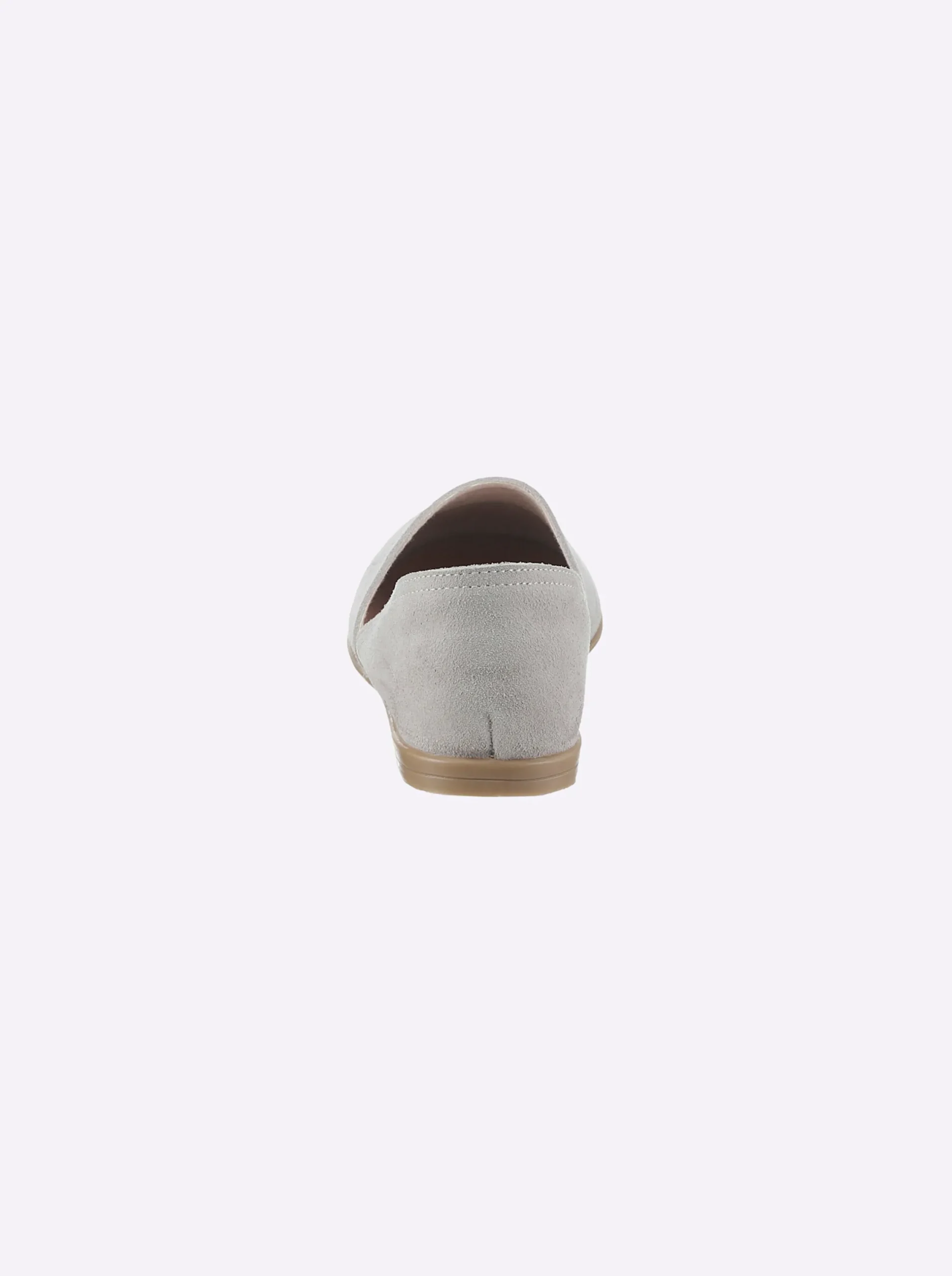 Mokassins & Slippers|heine Slipper hellgrau
