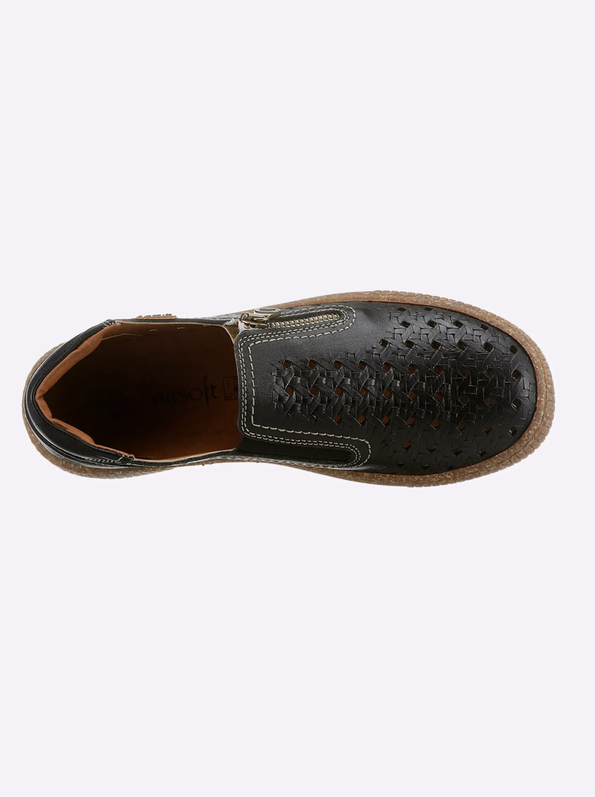 Mokassins & Slippers|airsoft modern+ Slipper schwarz