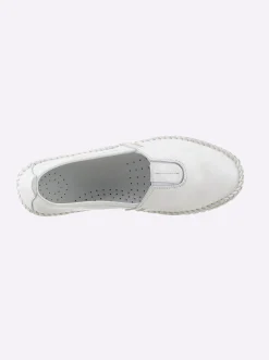 Mokassins & Slippers|Andrea Conti Slipper weiß