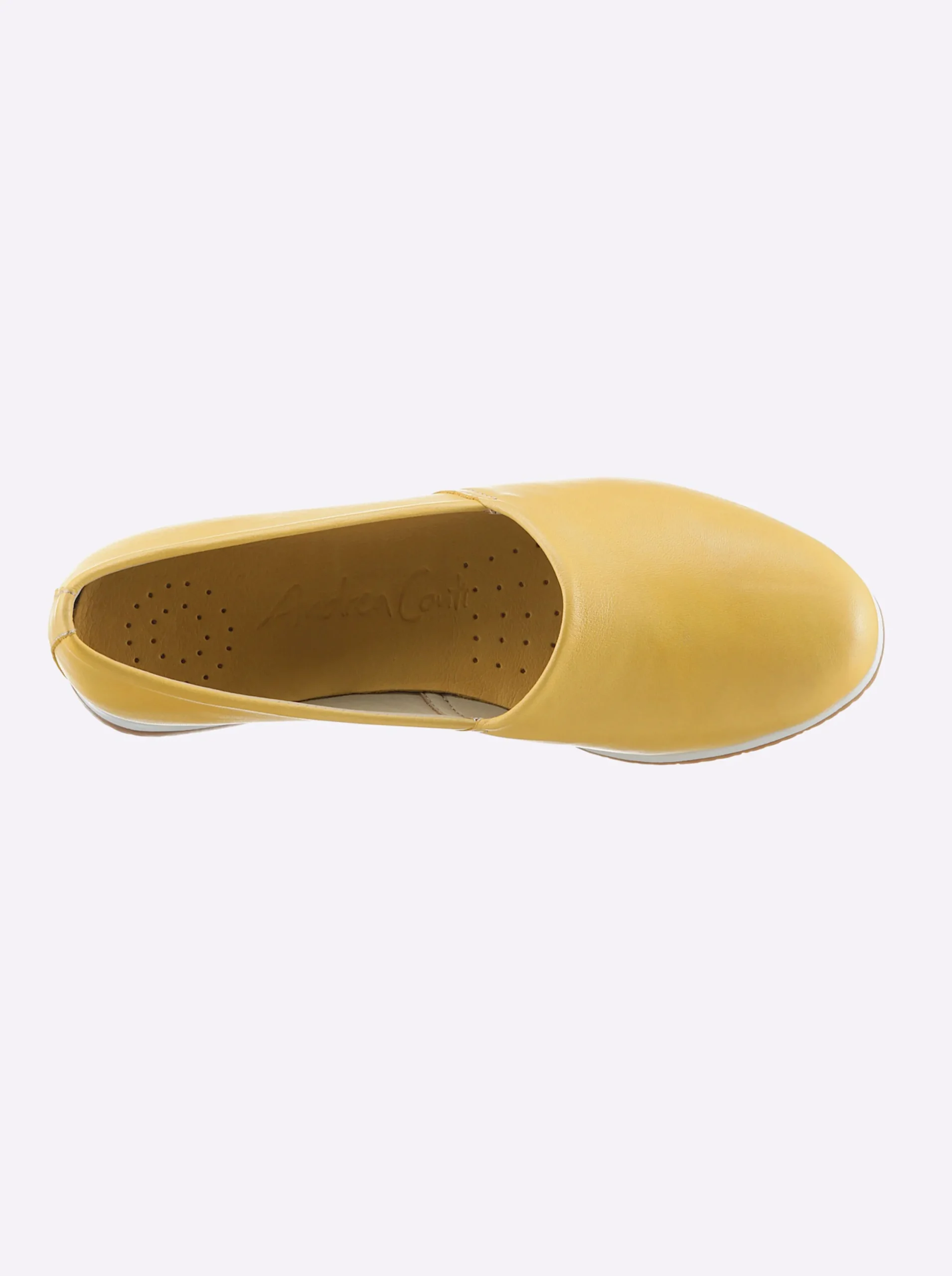 Mokassins & Slippers|Andrea Conti Slipper sonnengelb