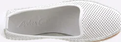 Mokassins & Slippers|Andrea Conti Slipper weiß