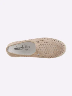 Mokassins & Slippers|airsoft comfort+ Slipper beige