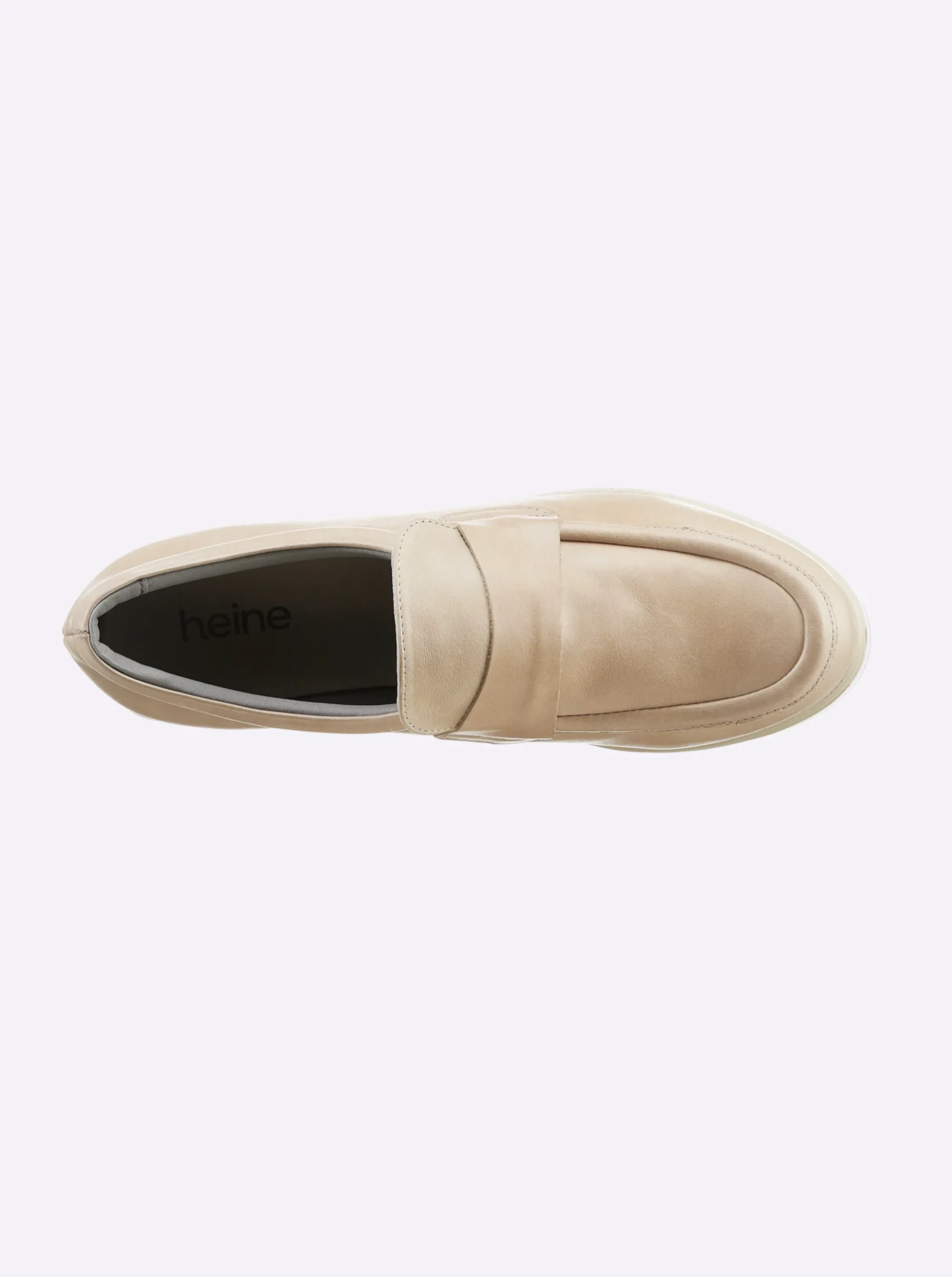 Mokassins & Slippers|heine Slipper sand