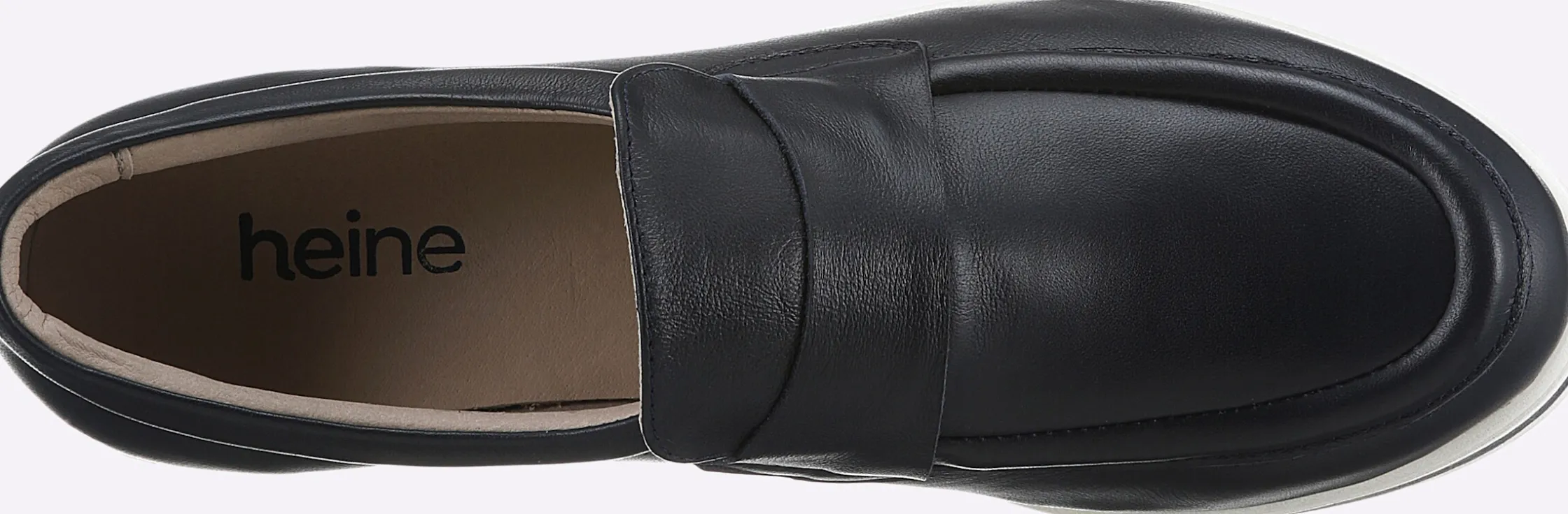 Mokassins & Slippers|heine Slipper marine