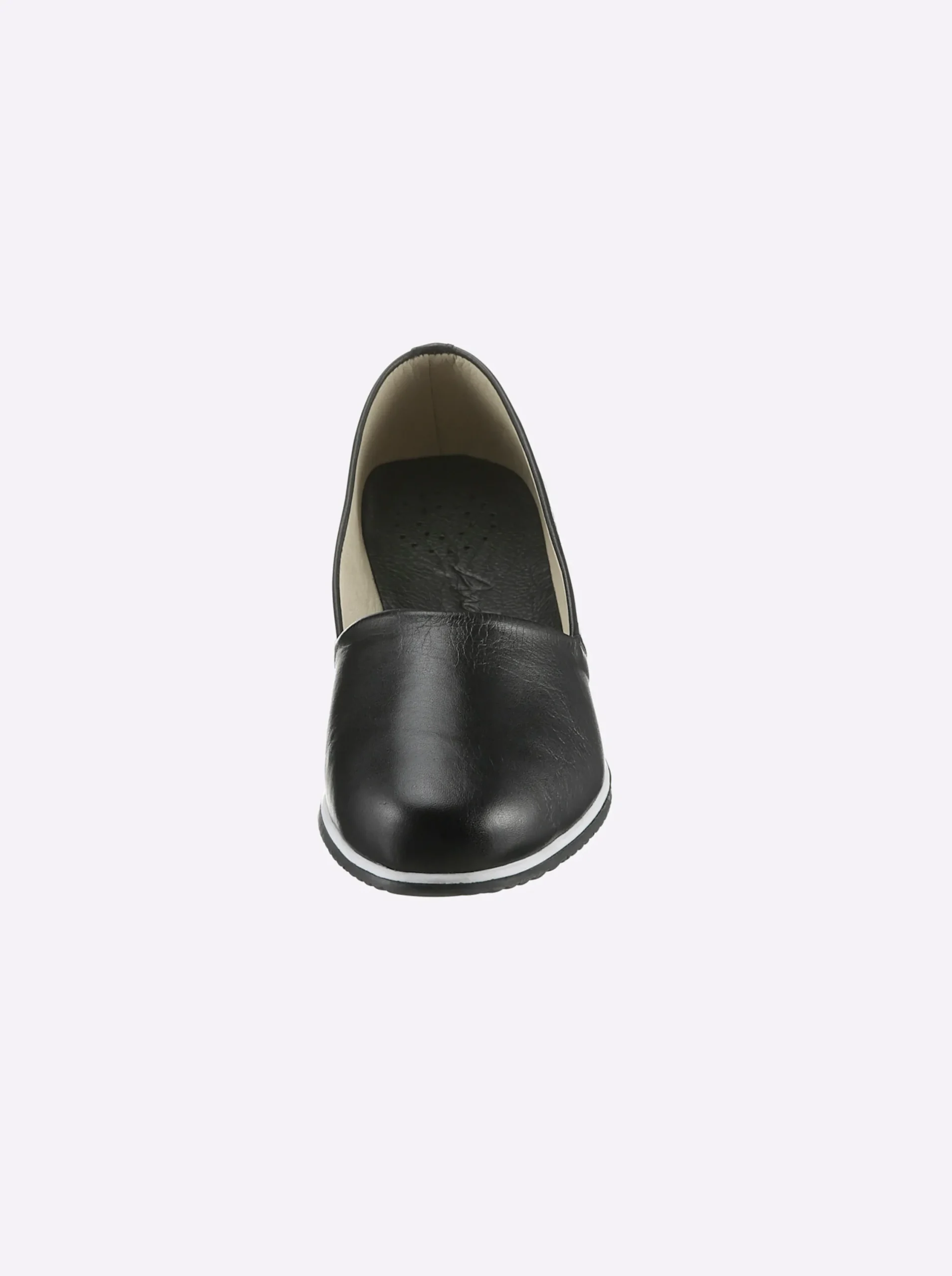 Mokassins & Slippers|Andrea Conti Slipper schwarz