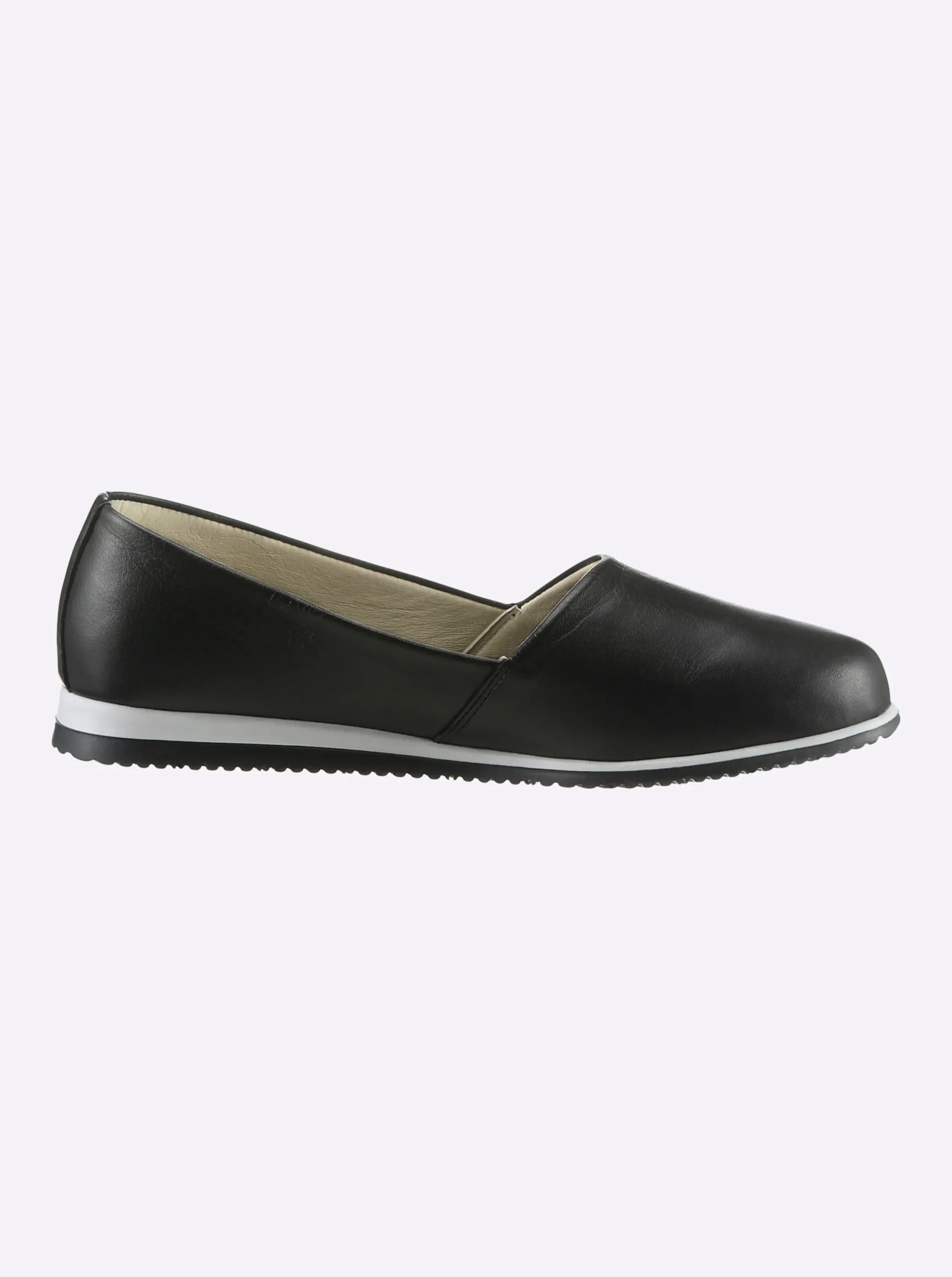 Mokassins & Slippers|Andrea Conti Slipper schwarz