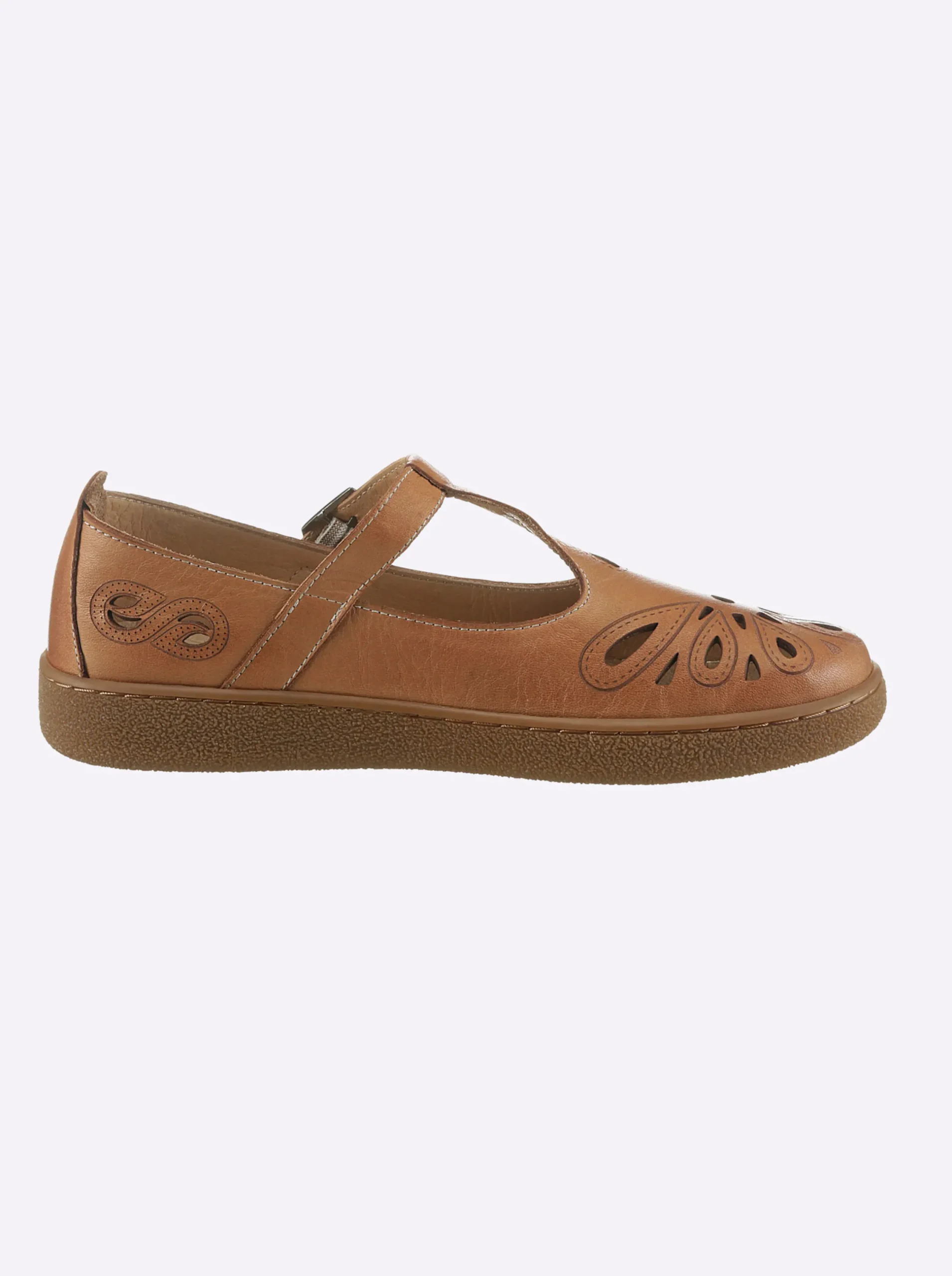 Mokassins & Slippers|airsoft modern+ Slipper komplett aus Leder camel
