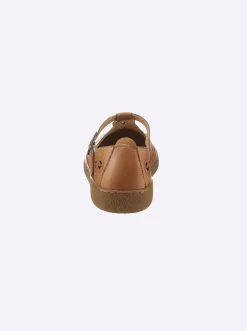 Mokassins & Slippers|airsoft modern+ Slipper komplett aus Leder camel