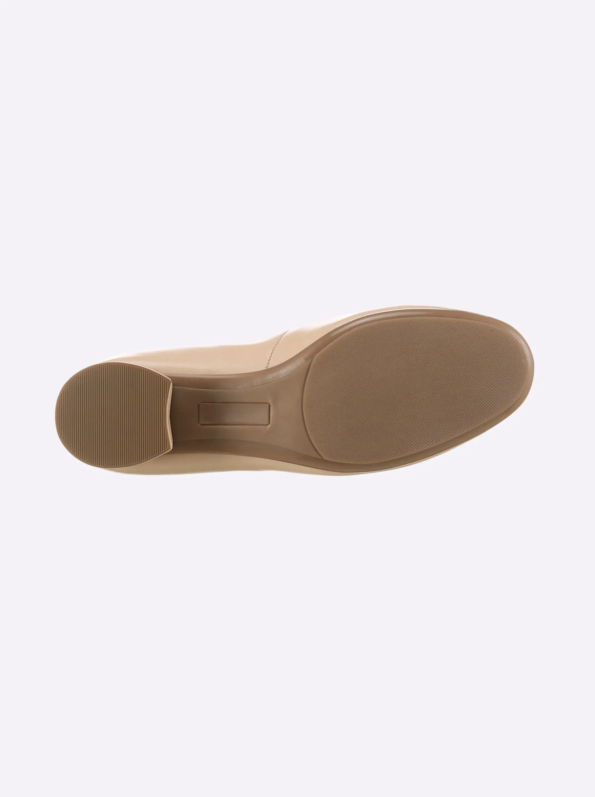 Mokassins & Slippers|airsoft comfort+ Slipper mit elastischem Einsatz beige