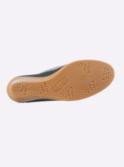 Mokassins & Slippers|airsoft modern+ Slipper mit rutschhemmender Laufsohle dunkelblau