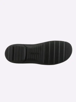 Mokassins & Slippers|Josef Seibel Slipper mit seitlichem Gummizug schwarz