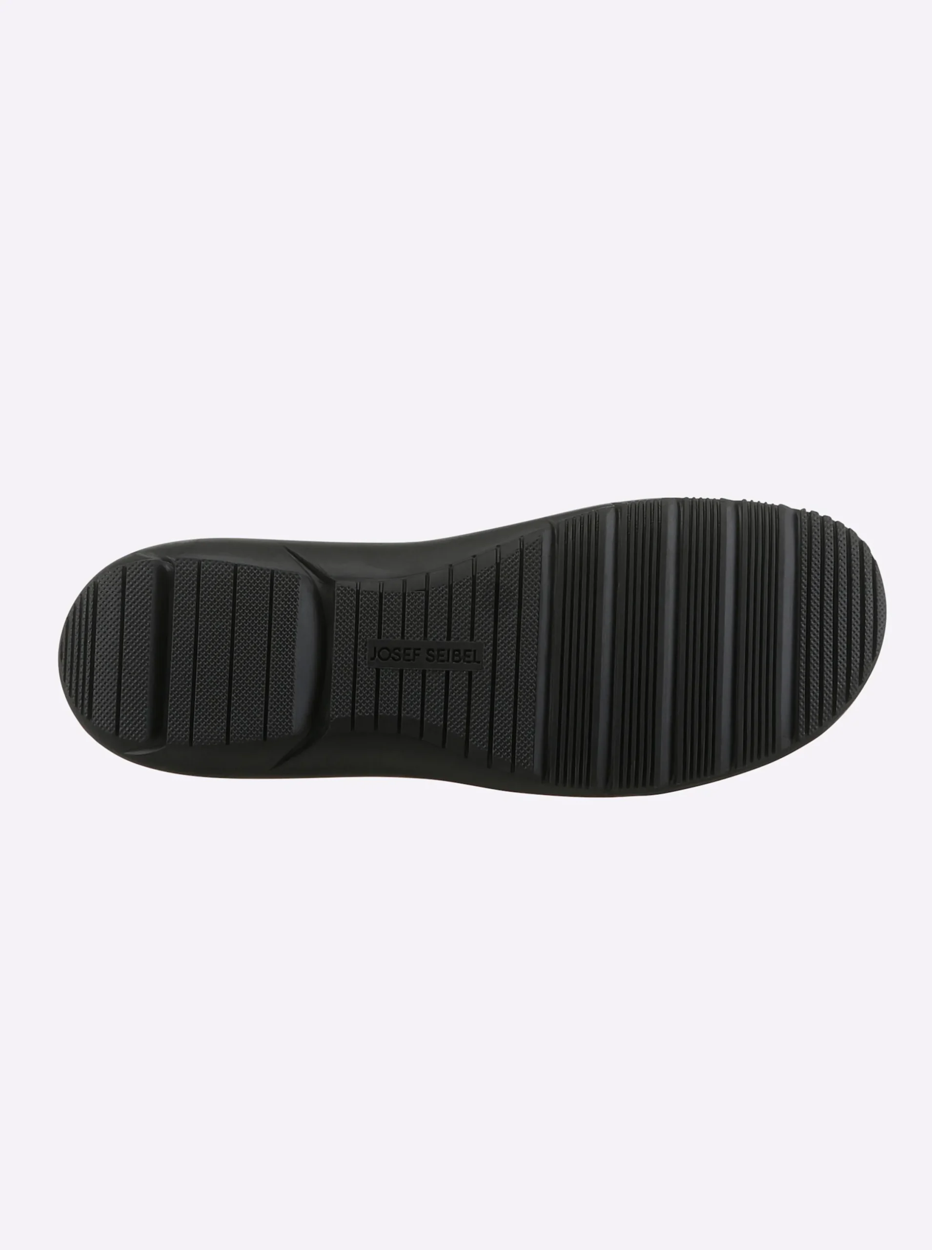 Mokassins & Slippers|Josef Seibel Slipper mit seitlichem Gummizug schwarz