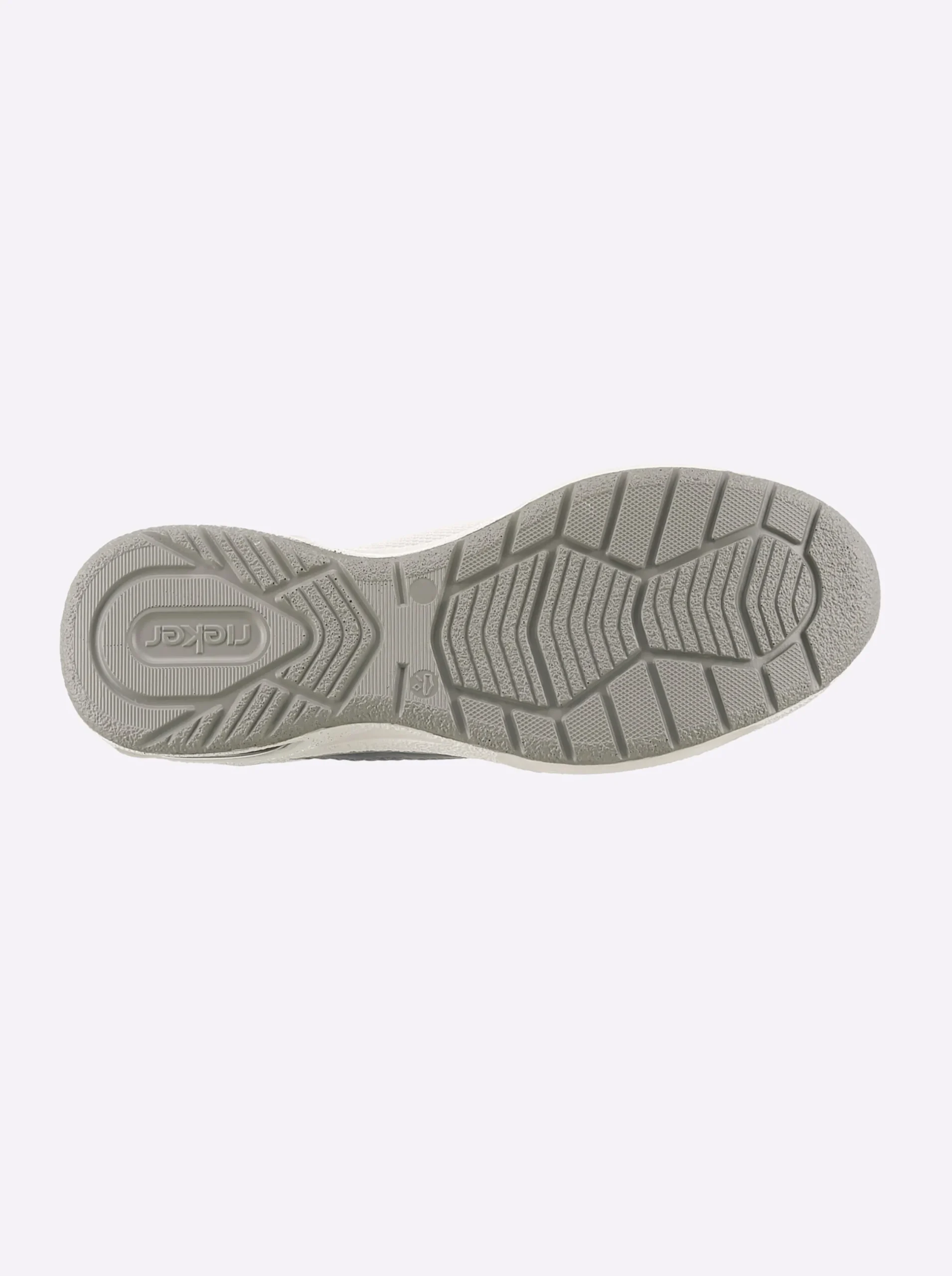 Sneakers & Schnürer|Rieker Slipper mit seitlichem Reißverschluss mittelblau
