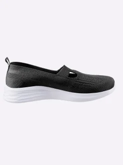 Sneakers & Schnürer|Mokassins & Slippers|airsoft modern+ Slipper mit Stretch-Einsatz schwarz