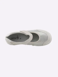 Mokassins & Slippers|airsoft modern+ Slipper mit Stretch-Einsatz sand
