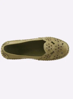 Mokassins & Slippers|Gemini Slipper mit Wechselfußbett pistazie