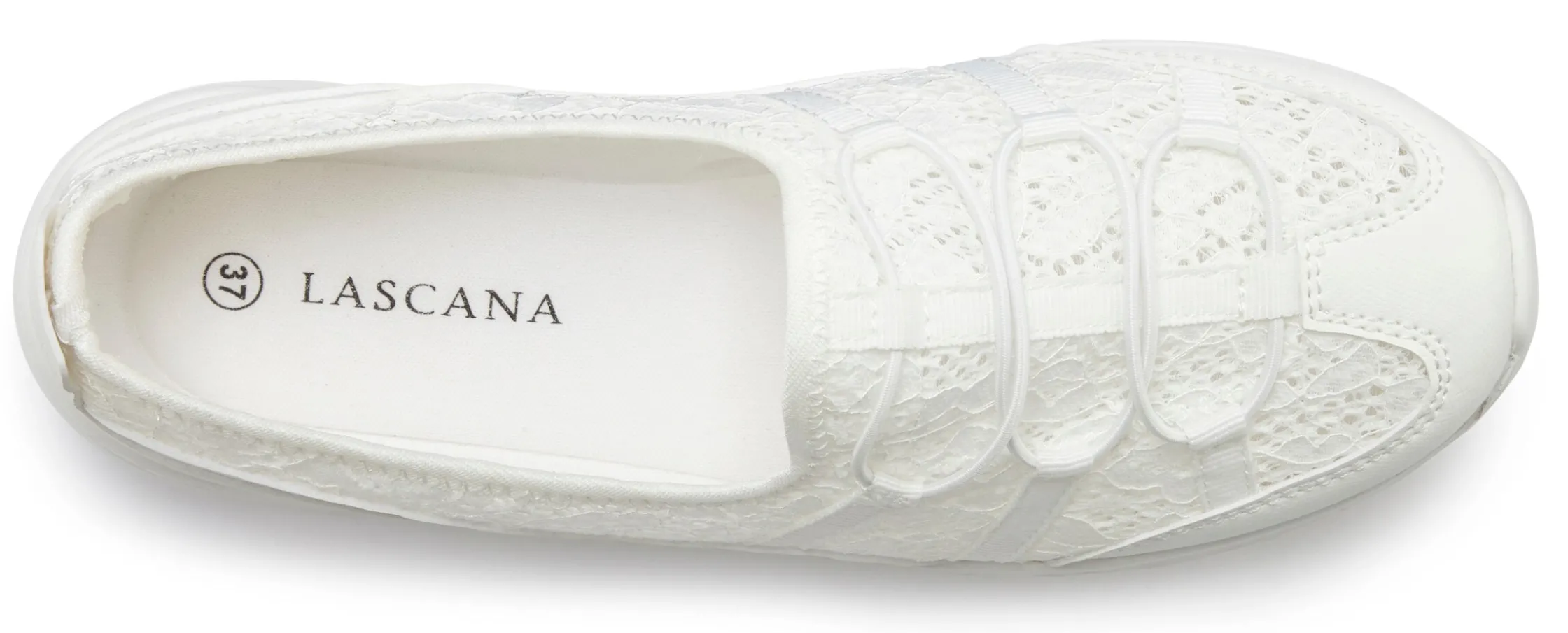 Sneakers & Schnürer|LASCANA Sneaker weiß