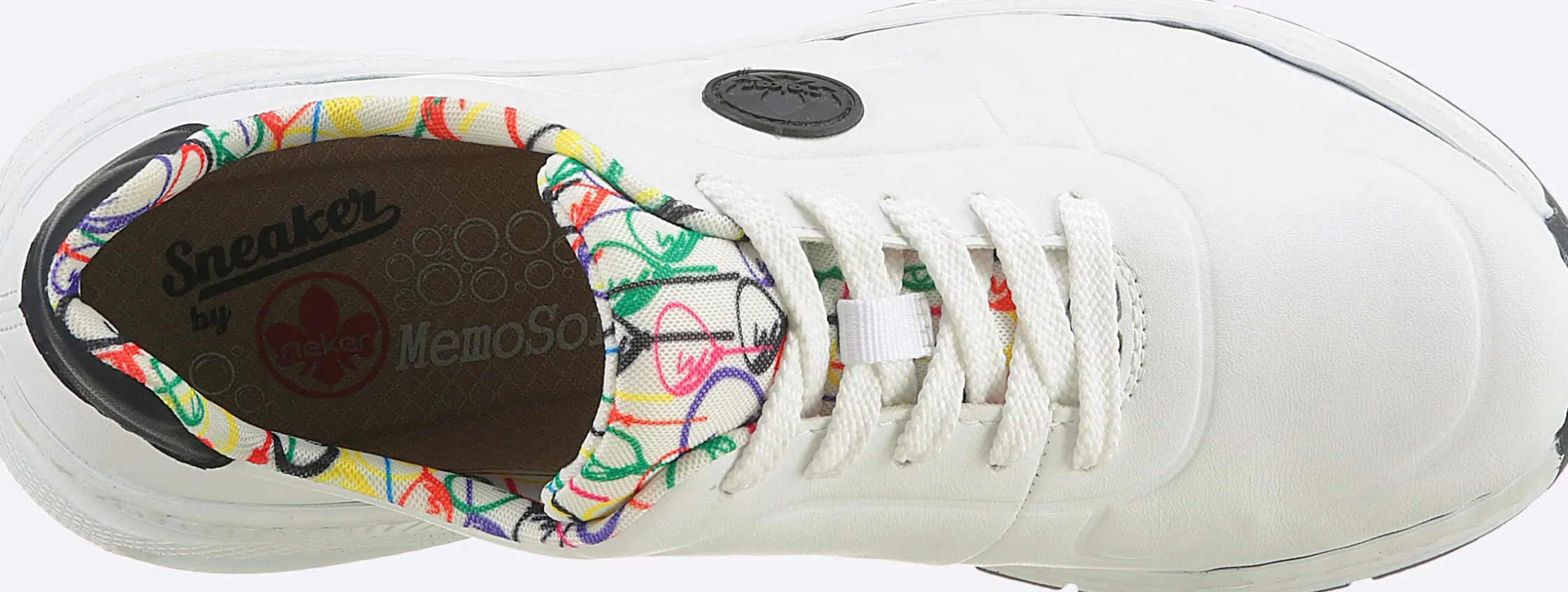 Sneakers & Schnürer|Rieker Sneaker weiß
