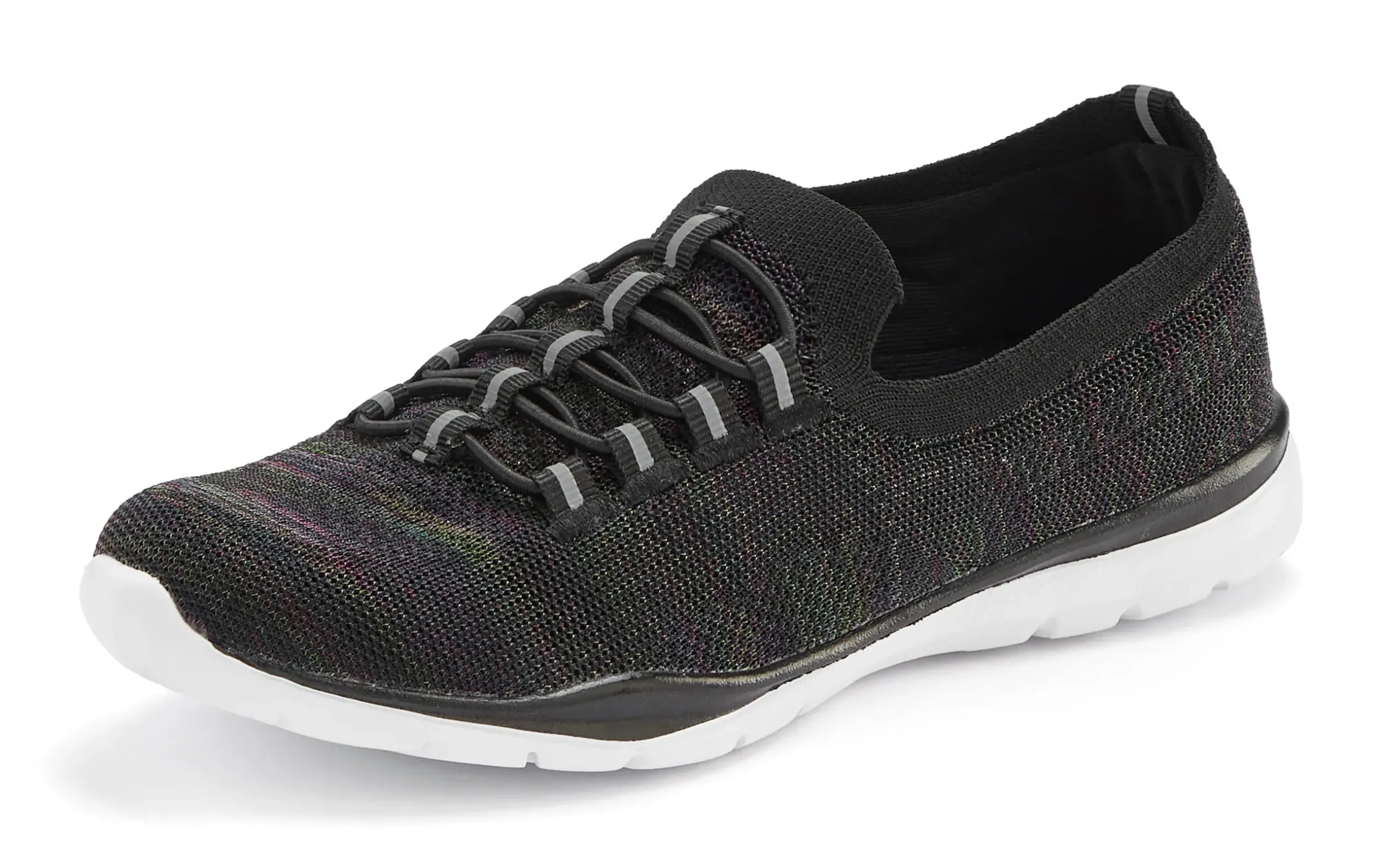Sneakers & Schnürer|LASCANA Sneaker schwarzmeliert