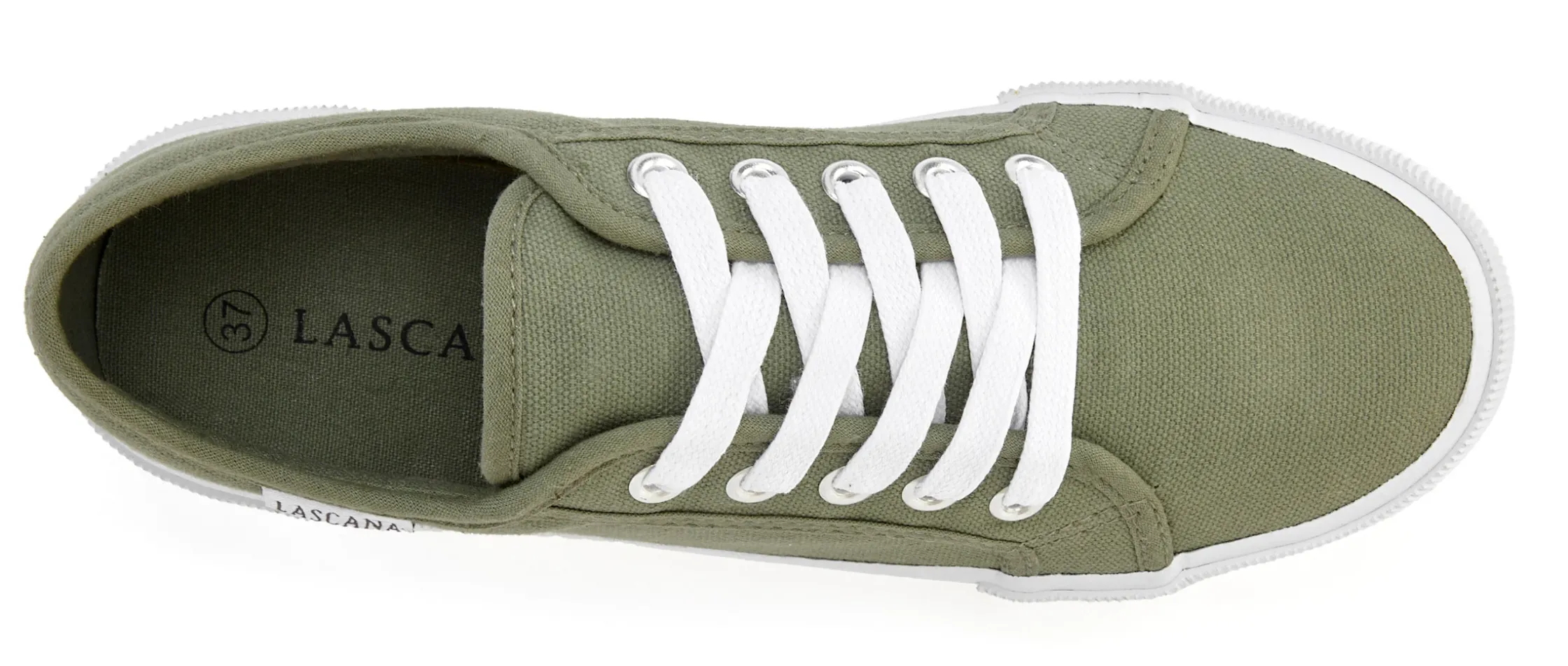 Sneakers & Schnürer|LASCANA Sneaker olivfarben
