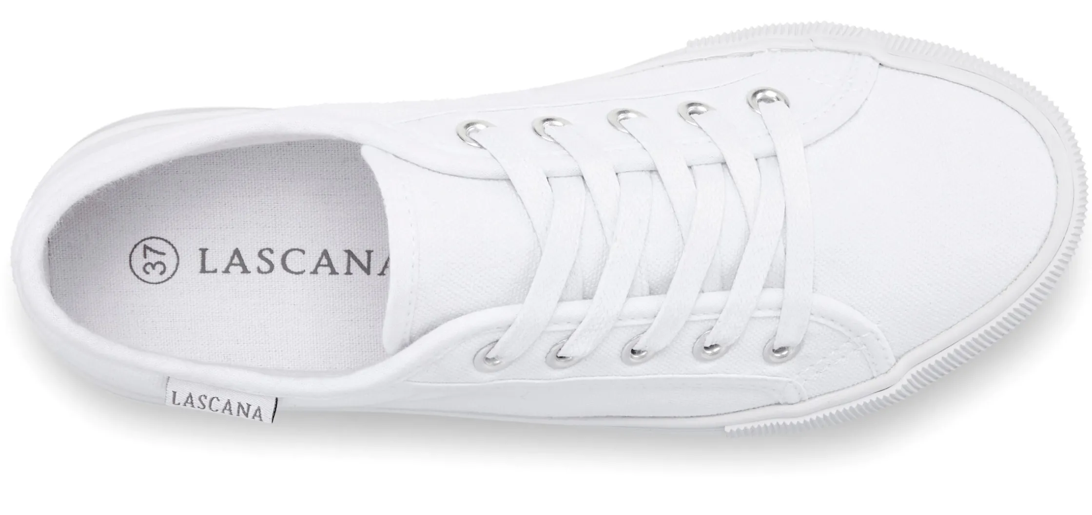 Sneakers & Schnürer|LASCANA Sneaker weiß