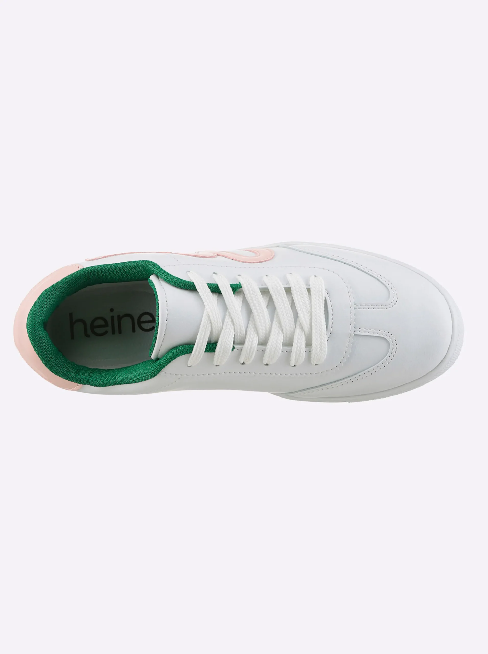 Sneakers & Schnürer|heine Sneaker weiß-rosé