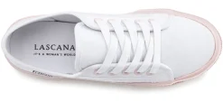 Sneakers & Schnürer|LASCANA Sneaker weiß-rosa