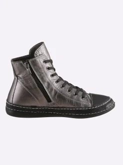 Sneakers & Schnürer|Andrea Conti Sneaker schwarz-platinfarben