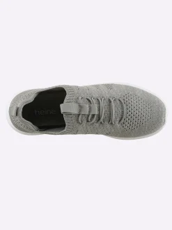 Sneakers & Schnürer|heine Sneaker grau