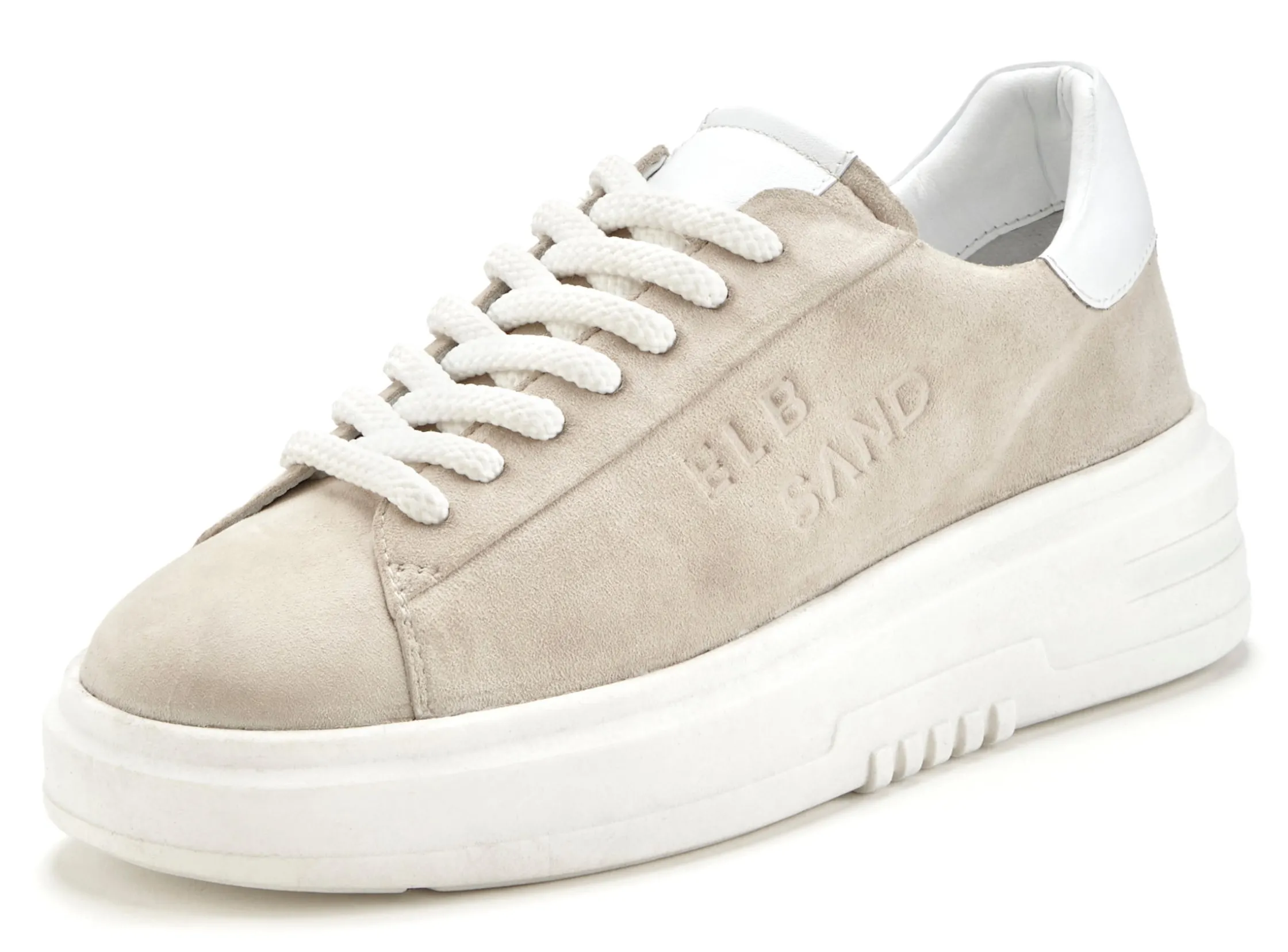 Sneakers & Schnürer|Elbsand Sneaker beige
