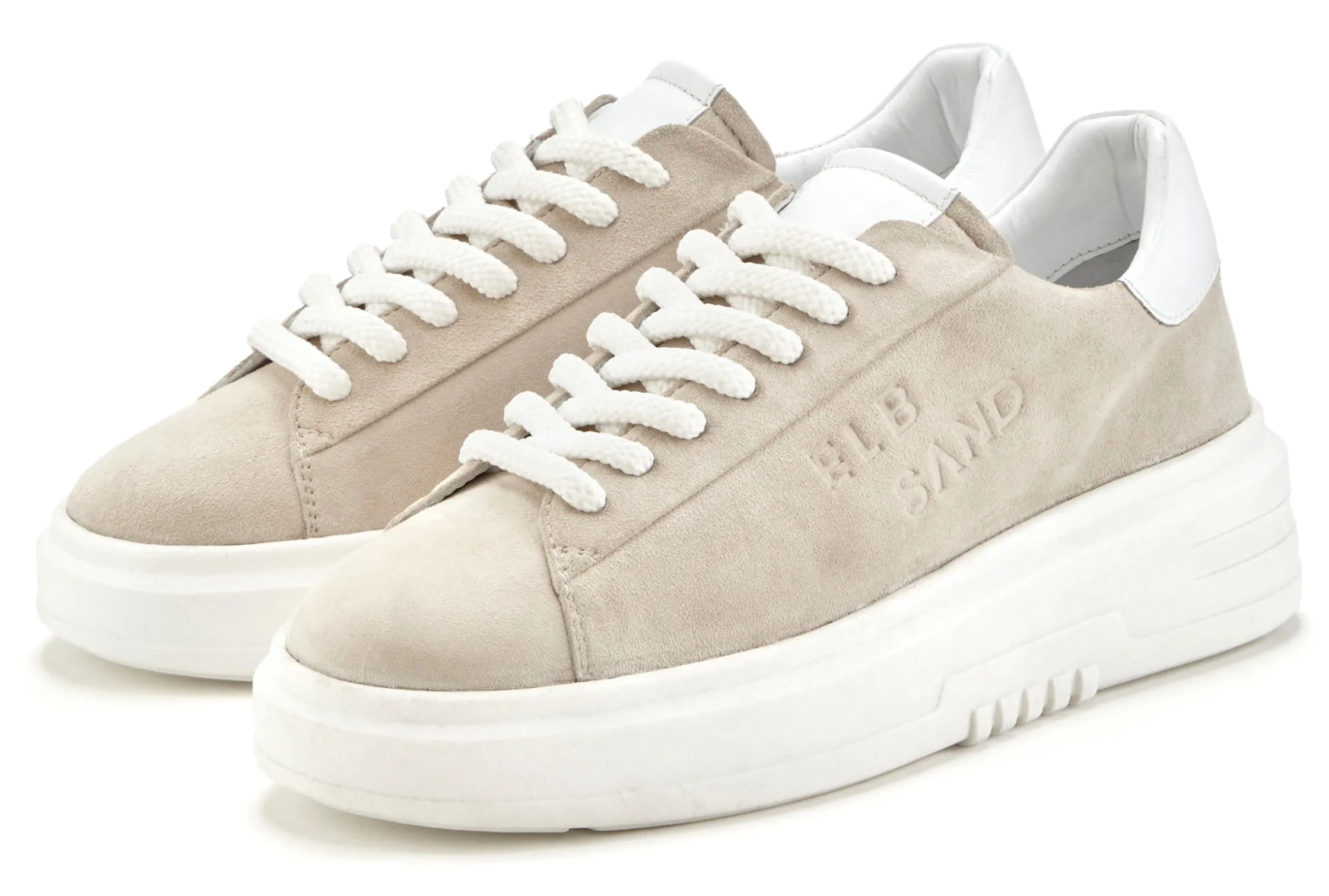 Sneakers & Schnürer|Elbsand Sneaker beige