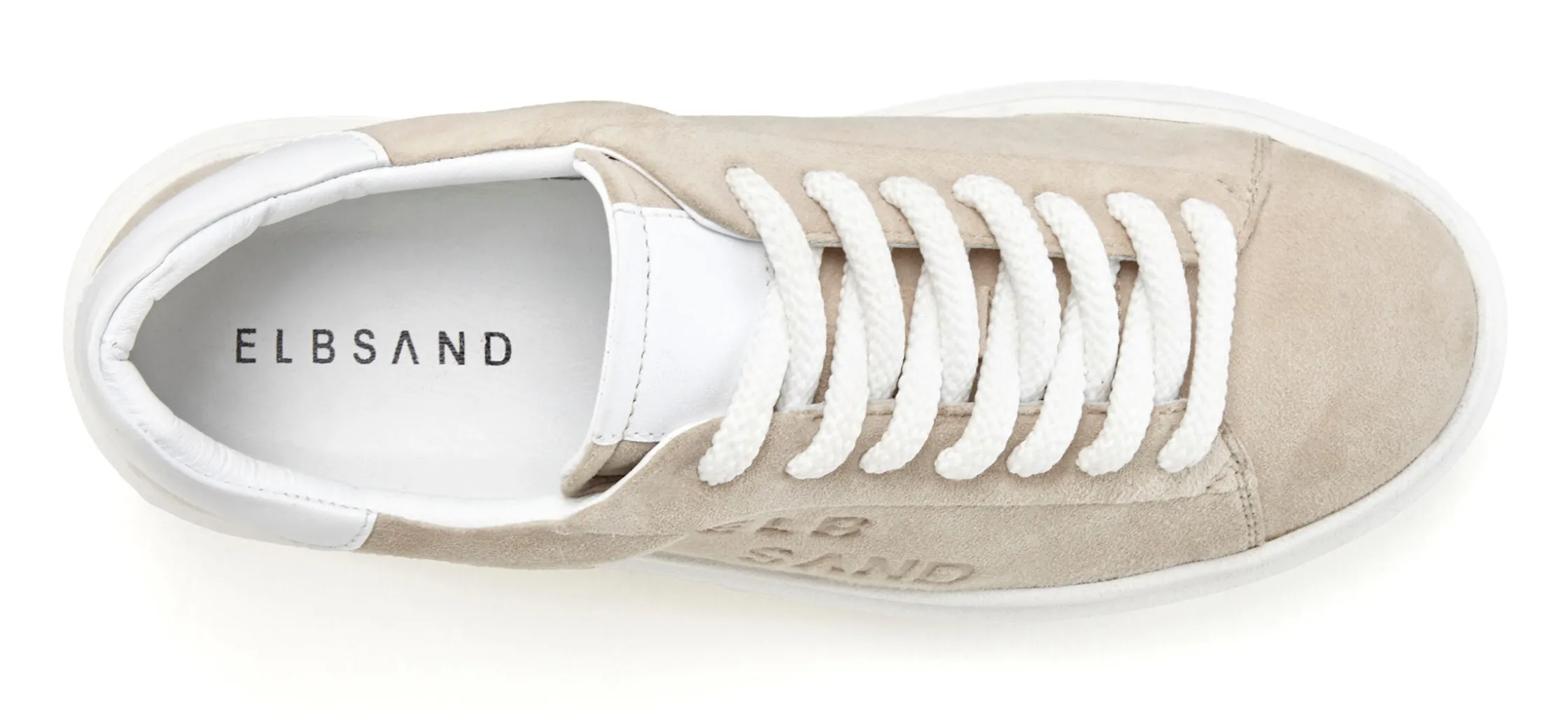 Sneakers & Schnürer|Elbsand Sneaker beige