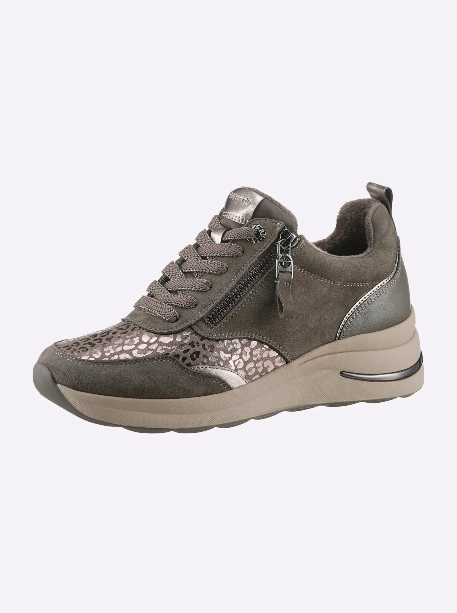 Sneakers & Schnürer|Tamaris Sneaker taupe