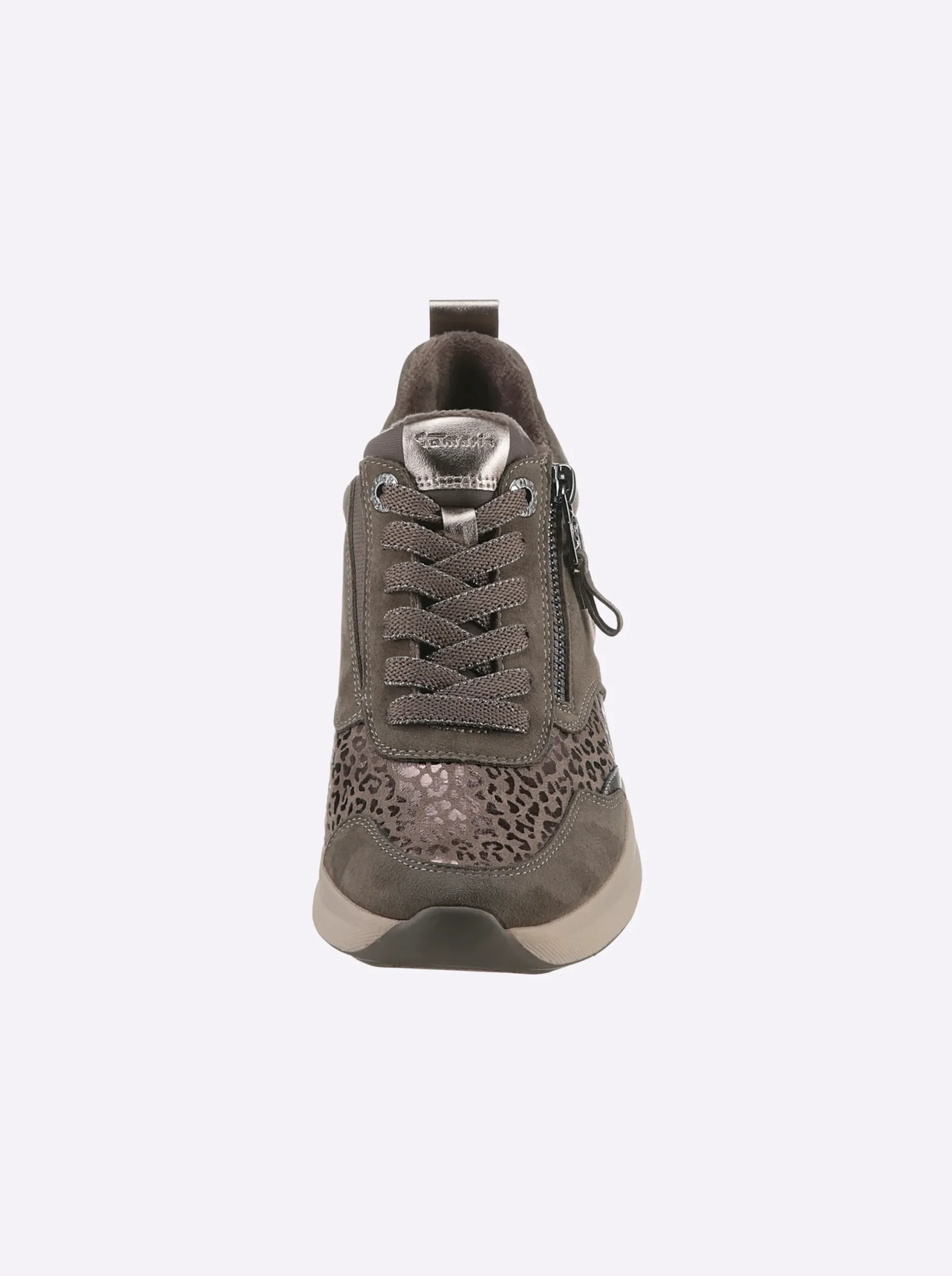Sneakers & Schnürer|Tamaris Sneaker taupe