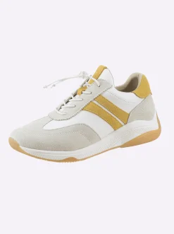 Sneakers & Schnürer|heine Sneaker weiß-gelb
