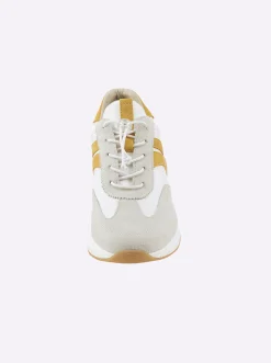 Sneakers & Schnürer|heine Sneaker weiß-gelb