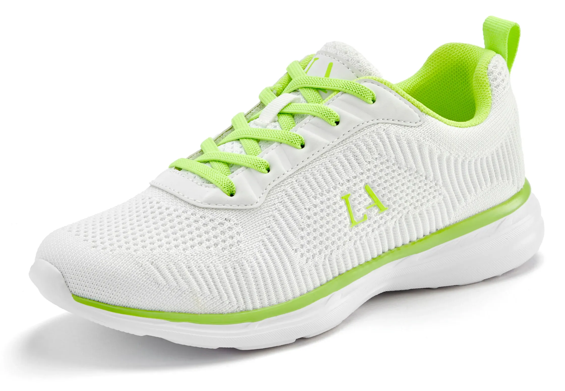 Sneakers & Schnürer|LASCANA Sneaker weiß/limone