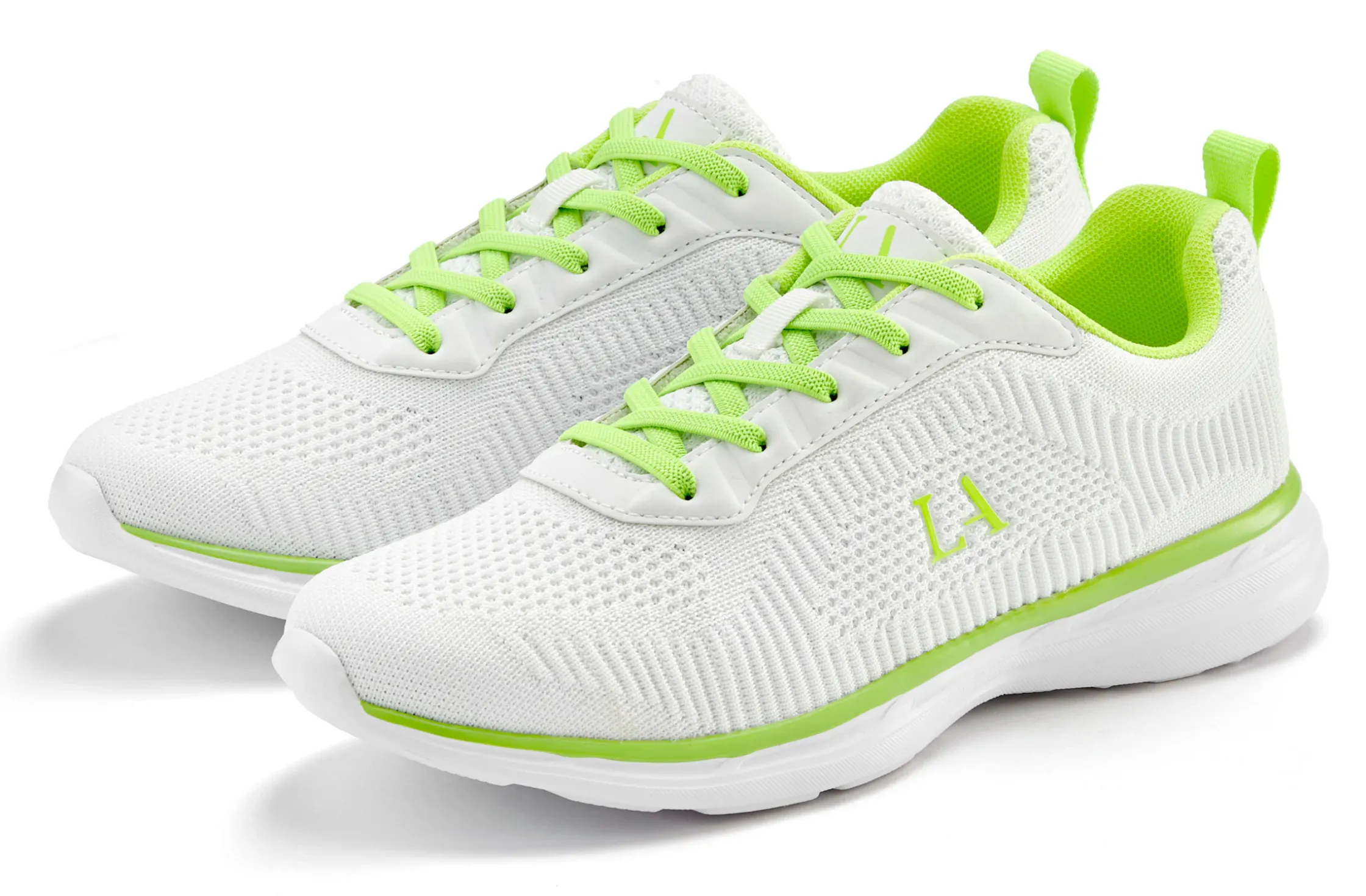 Sneakers & Schnürer|LASCANA Sneaker weiß/limone