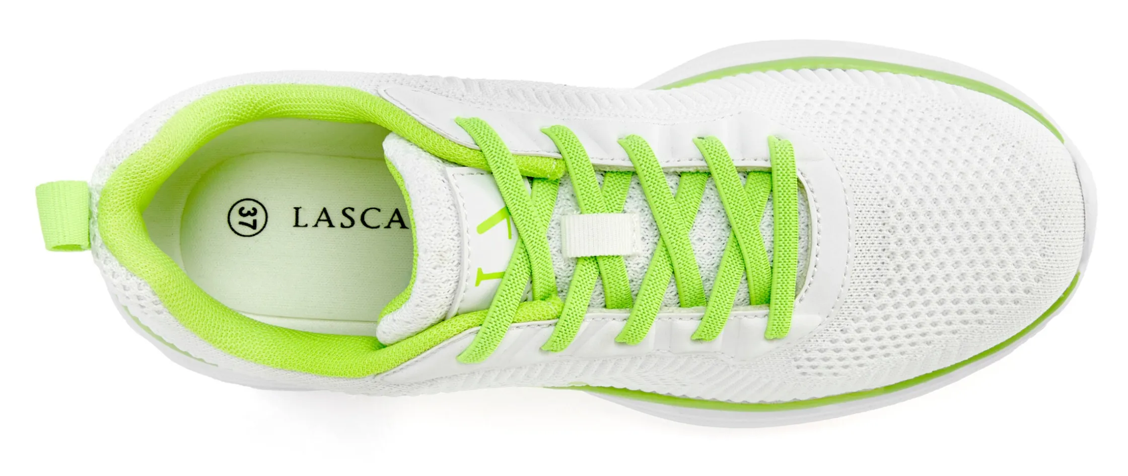 Sneakers & Schnürer|LASCANA Sneaker weiß/limone